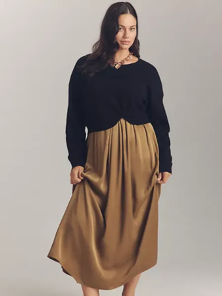 The Gemini Twofer Sweater Plus Dress Set